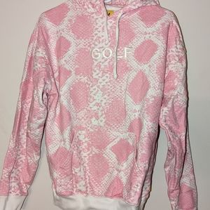 Golf wang snake skin hoodie